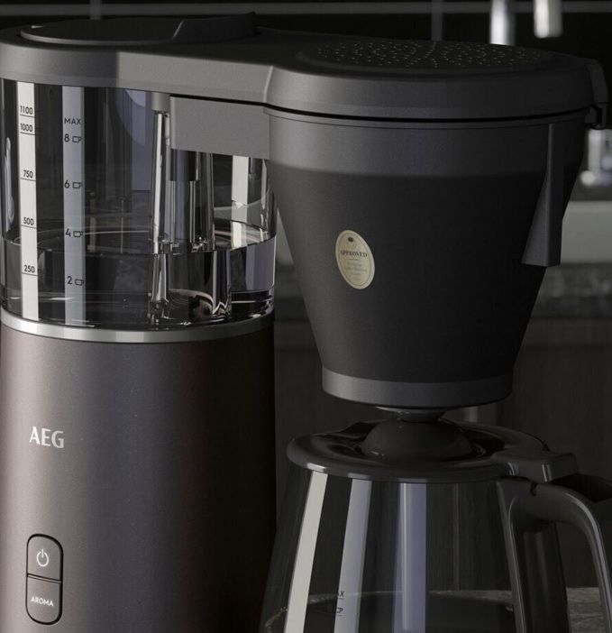 AEG CM7 1 4MTM Kaffeemaschine mit 1,15L Glaskanne für 69,95€ (statt 110€)