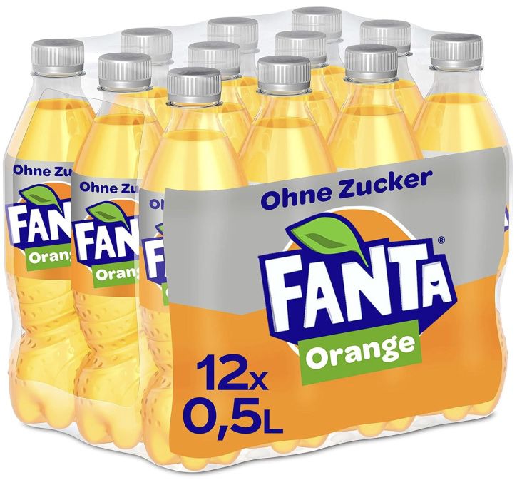 12x Fanta Zero Orange (je 500 ml) ab 6,44€ + Pfand (statt 12€)