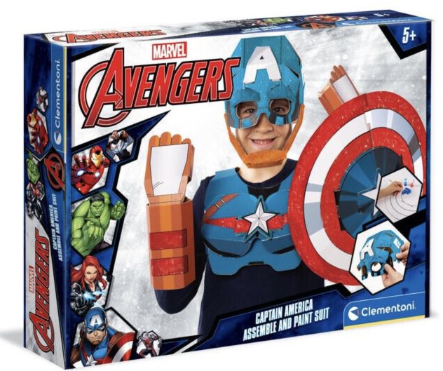 Clementoni 18610 Kreativspiele Captain America Maske für 6,58€ (statt 15€)