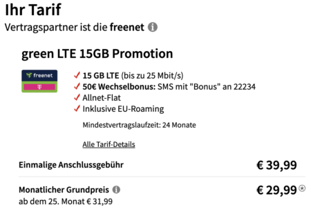 Samsung Galaxy S23 5G 128GB für 39,99€ + Telekom Allnet 15GB 29,99€ mtl. + 50€ Bonus