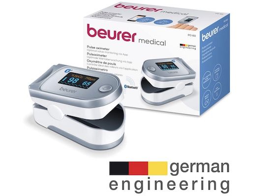 Beurer PO 60 Pulsoximeter mit Bluetooth ab 33,90€ (statt 45€)