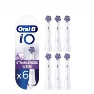 🪥 6x Oral-B iO Strahlendes Weiss Aufsteckbürsten für 31€ (statt 50€)
