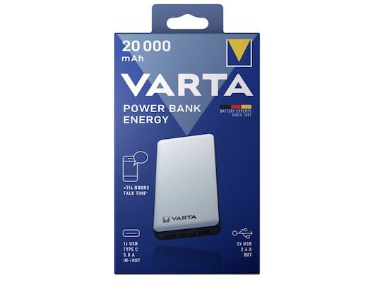 VARTA Powerbank mit 20000mAh für 17,99€ (statt 26€)