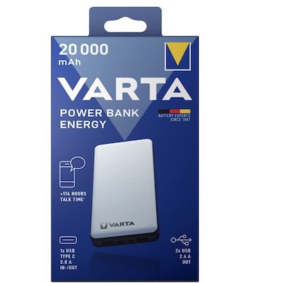 🔋 VARTA Powerbank mit 20000mAh ab 14,99€ (statt 22€)
