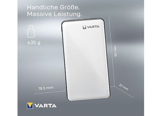 🔋 VARTA Powerbank mit 20000mAh ab 14,99€ (statt 26€)