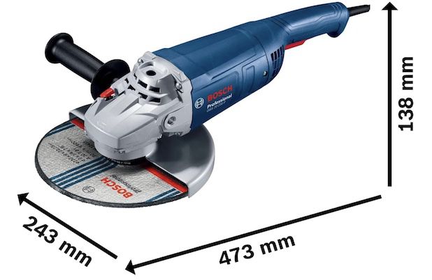 Bosch Professional GWS 20 230 P Winkelschleifer für 89,10€ (statt 106€)