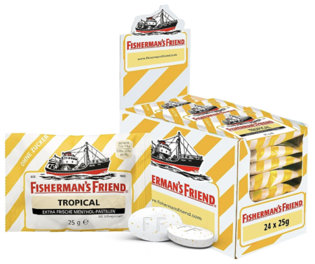 24er Pack Fisherman’s Friend Tropical mit je 25g ab 19,38€ (statt 28€)