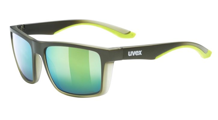 Uvex lgl 50 CV Brille in Olive Matt/Green für 43,99€ (statt 57€)