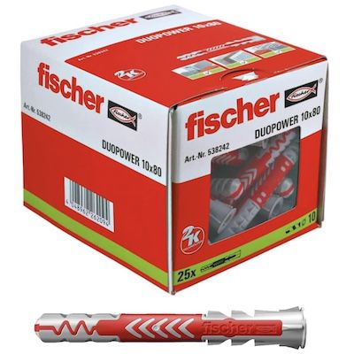 fischer Duopower 10 x 80 in Grau für 6,25€ (statt 10€)