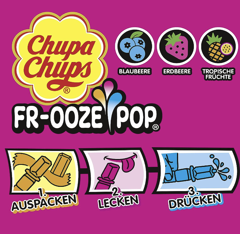 12x Chupa Chups Frooze Pops ab 15,86€ (statt 20€)