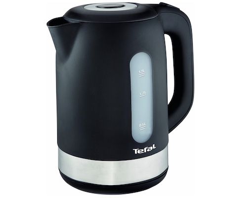 Tefal KO3308 Kunststoff   Edelstahl Wasserkocher für 29,99€ (statt 34€)