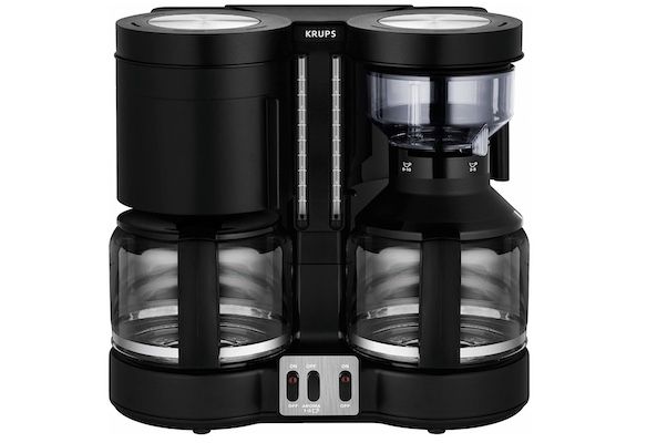 Krups KM8508 Doppel Kaffeeautomat Duothek Plus für 93,49€ (statt 108€)