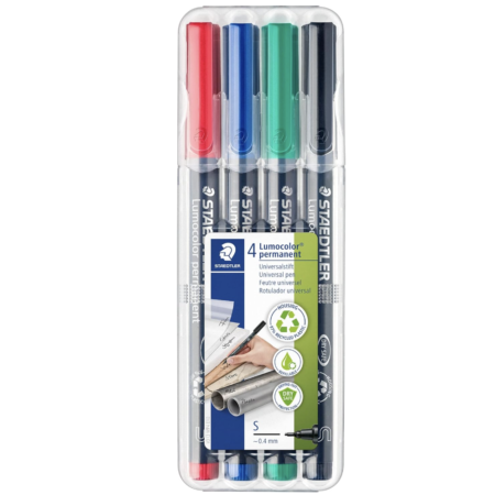 Staedtler permanent Marker Lumocolor, superfein für 4,51€ (statt 7€)