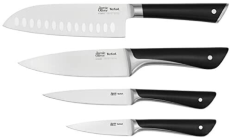 Jamie Oliver by Tefal, 4 teiliges Messerset für 59,89€ (statt 80€)