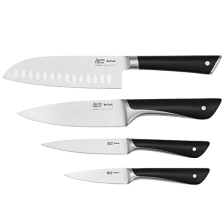 Jamie Oliver by Tefal, 4-teiliges Messerset für 85,94€ (statt 110€)