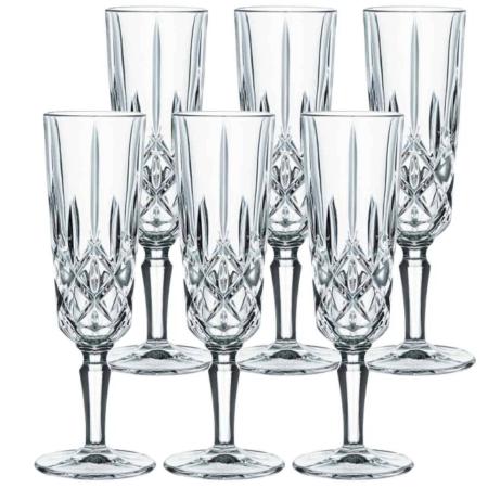 6er Set Nachtmann Champagnerglas für 21,94€ (statt 29€)