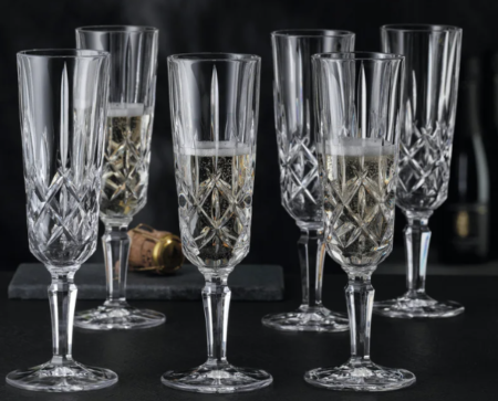 6er Set Nachtmann Champagnerglas für 21,94€ (statt 29€)