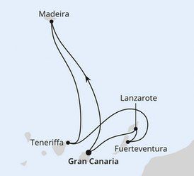 Aida Verlockung der Woche z.B. 7 Tage ab Gran Canaria, Kanaren & mehr ab 579€ p.P.
