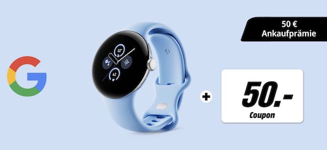 Google Pixel 8 (Pro) vorbestellen + gratis neue Pixel Watch 2 + 150€ Ankaufprämie