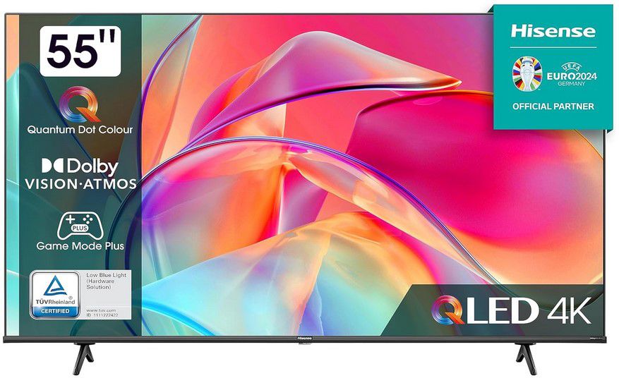 Hisense 55E7KQ QLED smart UHD TV für 369€ (statt 460€)