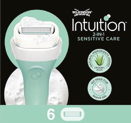 6er Pack Wilkinson Sword Intuition Sensitive Care Rasierklingen für 9,30€