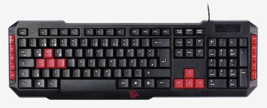 Vivanco IT KB G2 Gaming Tastatur für 9,99€ (statt 22€)