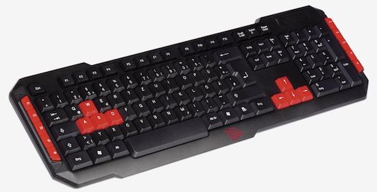 Vivanco IT KB G2 Gaming Tastatur für 9,99€ (statt 22€)