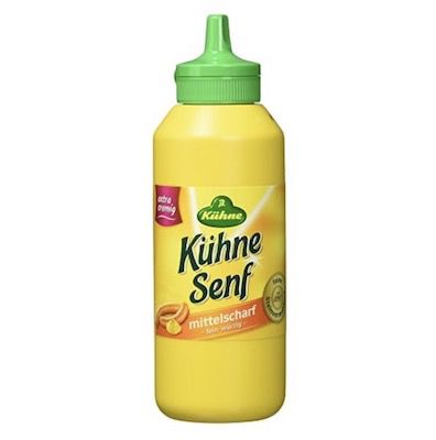 3x Kühne Senf, mittelscharf, 250 ml für 3,87€ (statt 5€)