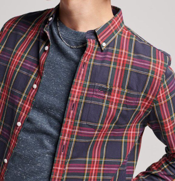 Superdry klassisches London Button down Herren Hemd für 27,95€ (statt 40€)