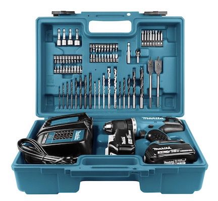 Makita DDF453SFX1 inkl. 2x 3Ah + Werkzeugkoffer für 138,25€ (statt 190€)