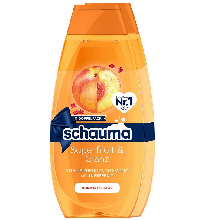 Doppelpack Schauma Shampoo mit Frucht & Vitamin für nur 2,99€ (statt 6€)