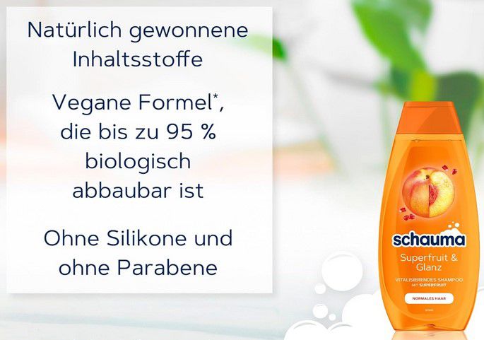 Doppelpack Schauma Shampoo mit Frucht & Vitamin für nur 2,99€ (statt 6€)