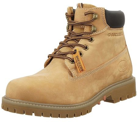 Dockers 53AX003 Herren Schnürboots aus Nubukleder für 47,96€ (statt 80€)