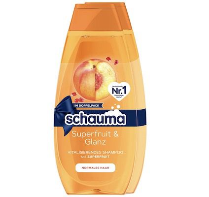 2x schauma Superfruit & Glanz Shampoo für 2,99€