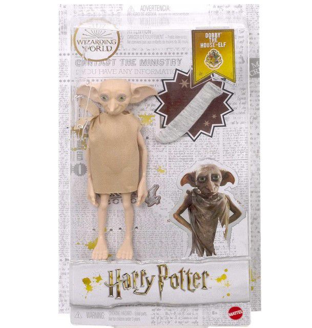 Harry Potter GXW30 Dobby 13cm Spiel  u. Sammlerfigur für 10,99€ (statt 18€)