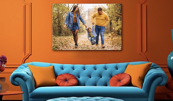 80% Rabatt auf Leinwände   z.B. 120 x 80cm ab 23,59€