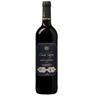 12 Flaschen Casa Safra Black Label DO Valdepenas Gran Reserva für 65,76€ (statt 96€)