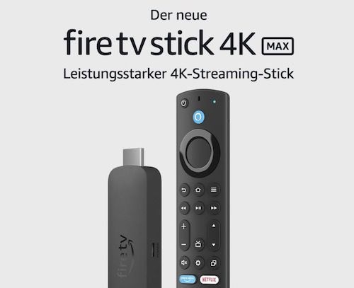 Fire TV Stick 4K Max mit Wi Fi 6E ab 35,99€ (statt 50€)  trade in
