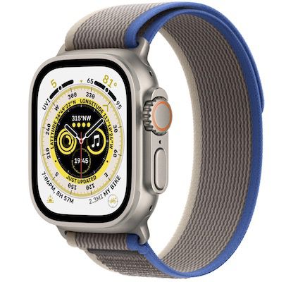 Apple Watch Ultra (GPS + Cellular, 49mm) mit Trail Loop für 685,99€ (statt 755€)