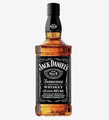 2x 1 L Jack Daniels Black Label No. 7 Tennessee Whiskey 40% für 39€ (statt 55€)