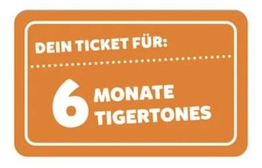 tigerticket 6 Monate   Premium Zugang zur tigerbox TOUCH für 40,79€ (statt 46€)