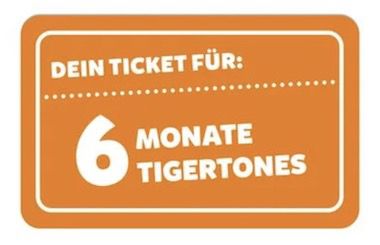 tigerticket 6 Monate   Premium Zugang zur tigerbox TOUCH für 40,79€ (statt 46€)