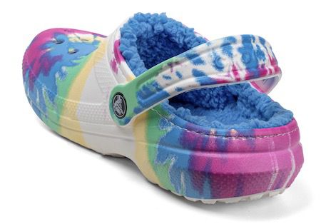 Crocs Unisex Classic Lined Tie dye Clogs gefüttert für 16,88€ (statt 30€)