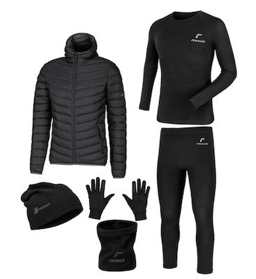 Reusch Steppjacke + Funktionswäsche + Handschuhe + Mütze + Schal für 59,99€ (statt 103€)