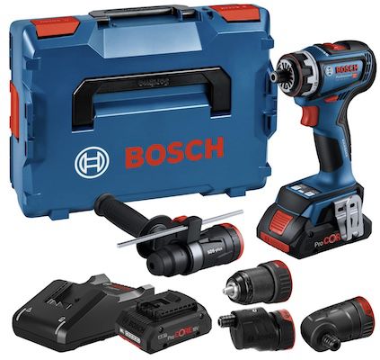 🔩 Bosch Professional GSR 18V 90 FC Akku Schrauber für 404,95€ (statt 607€) + GRATIS Gerät