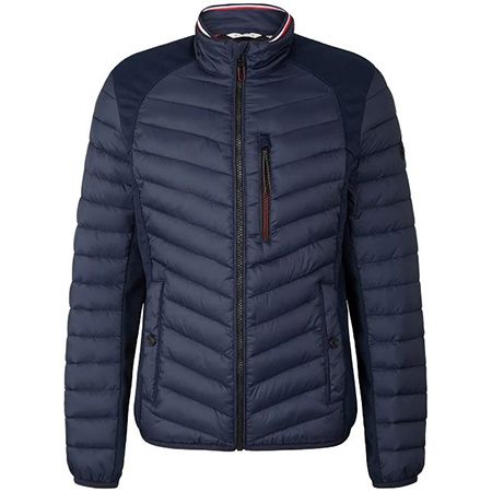 Tom Tailor Hybrid Steppjacke mit Stehkragen für 39,99€ (statt 49€)