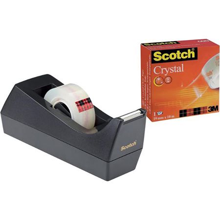 Scotch C38 Tischabroller + Scotch Crystal Klebeband für 4,49€ (statt 7€)
