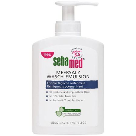 Sebamed Totes Meer Salz Wasch Emulsion, 200ml ab 2,50€ (statt 3,50€)