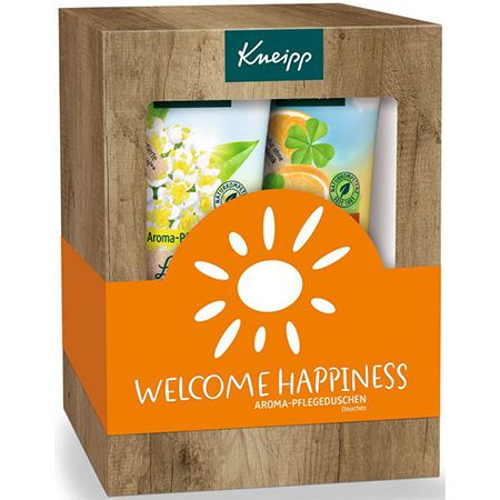 Kneipp Welcome Happiness Geschenkpackung mit 2 x 200ml ab 5,77€ (statt 10€)