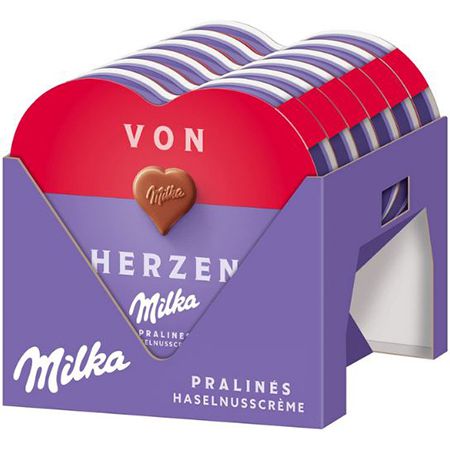 💝 12x I Love Milka Pralinen mit Nuss-Nougat-Crème ab 13,49€ (statt 20€)